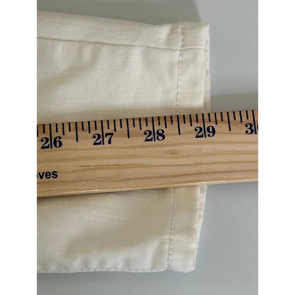 Banana Republic Sculpt Skinny High Rise White Jeans Casual Stretch Workwear 8 - Picture 6 of 8